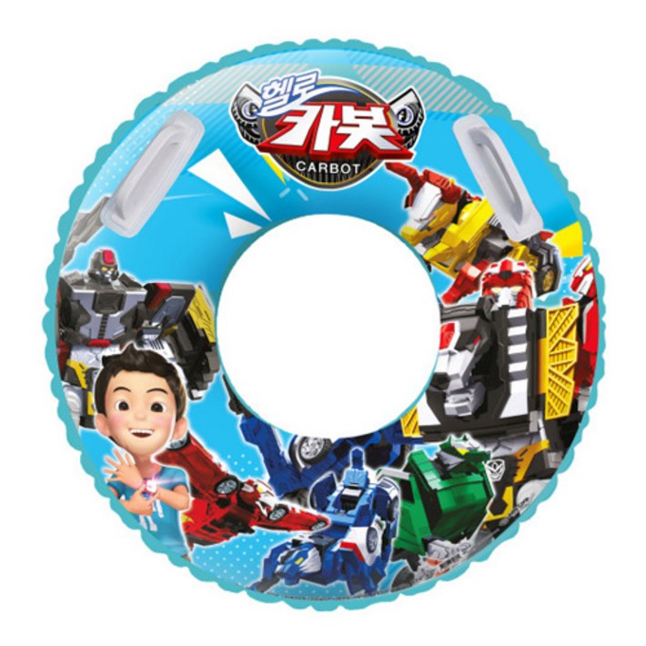 헬로카봇 아동 어린이 튜브 70 물놀이 필수용품, 혼합색상, 1개
