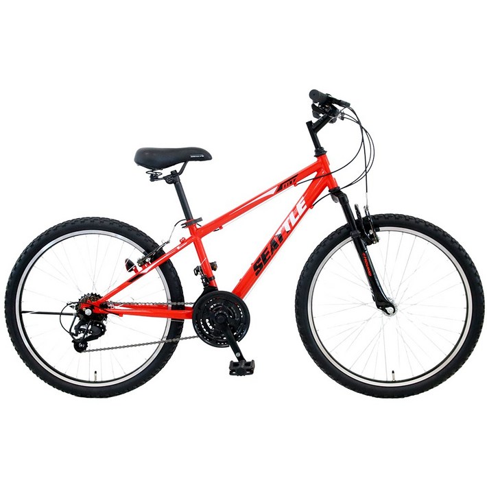24인치자전거 [삼천리자전거/하운드] 2023 시애틀MT 24인치 기어 21단 주니어 두발 자전거 권장 신장 130cm 이상