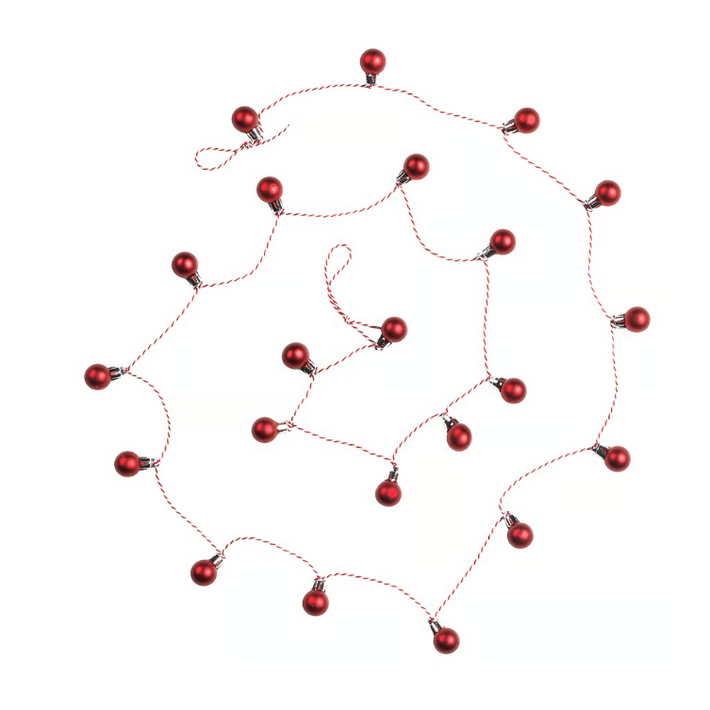 이케아 VINTERFINT 빈테르핀트 가랜드 크리스마스 오너먼트 2.2m