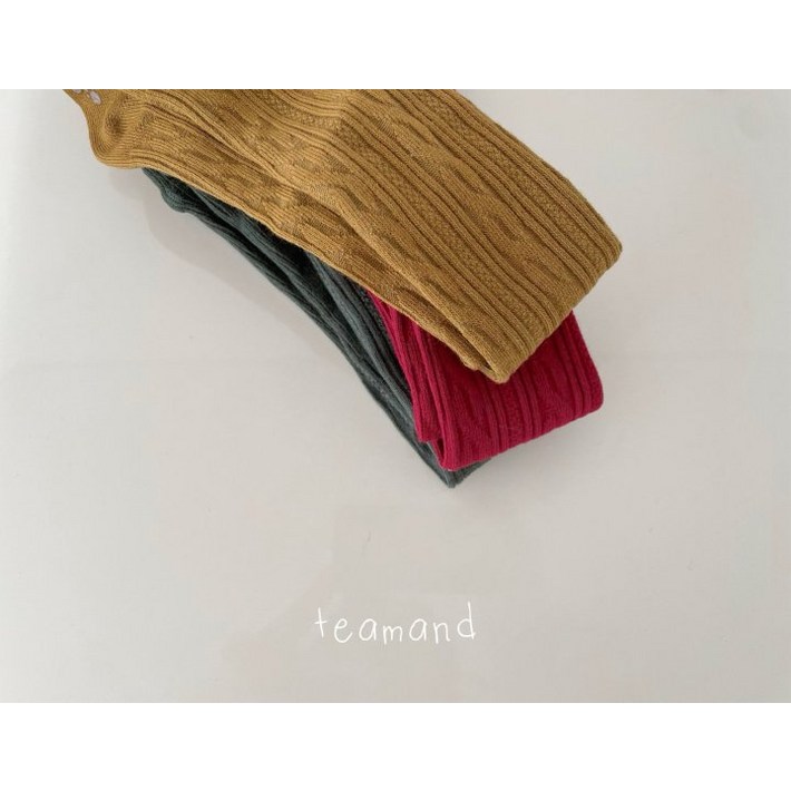 25가을 팀앤드 꽈배기타이즈