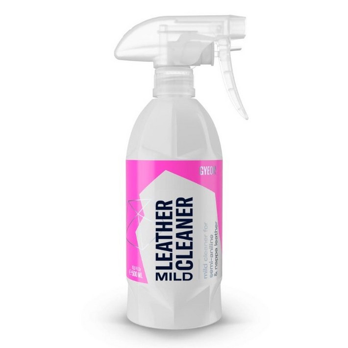 레더클리너 마일드 500ml 자동차 가죽클리너 가죽시트세정제 차량 실내 세차 기온쿼츠