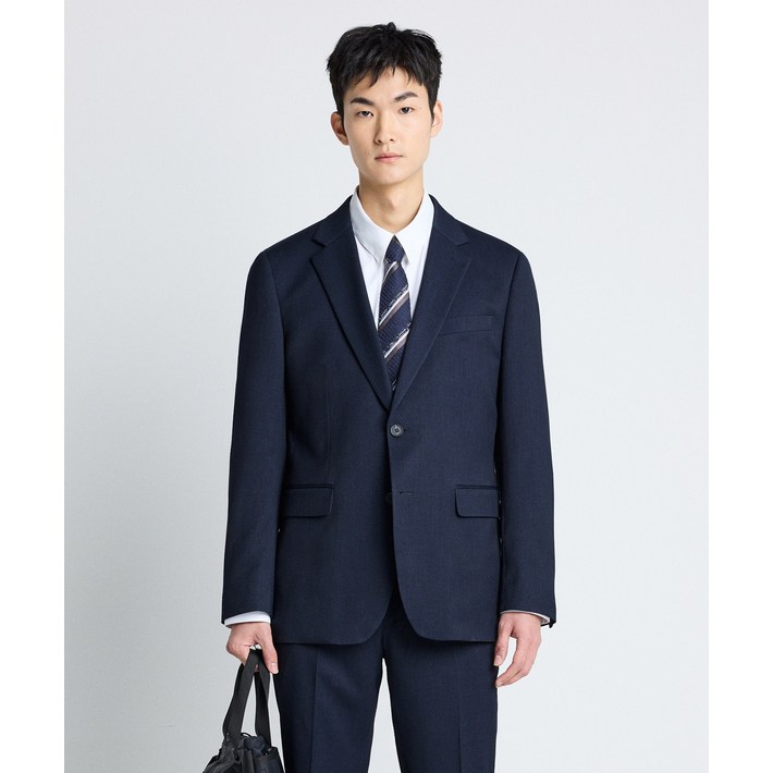 STCO 남성 TechPoly 사방스판 에센셜 수트세트 클래식핏 네이비