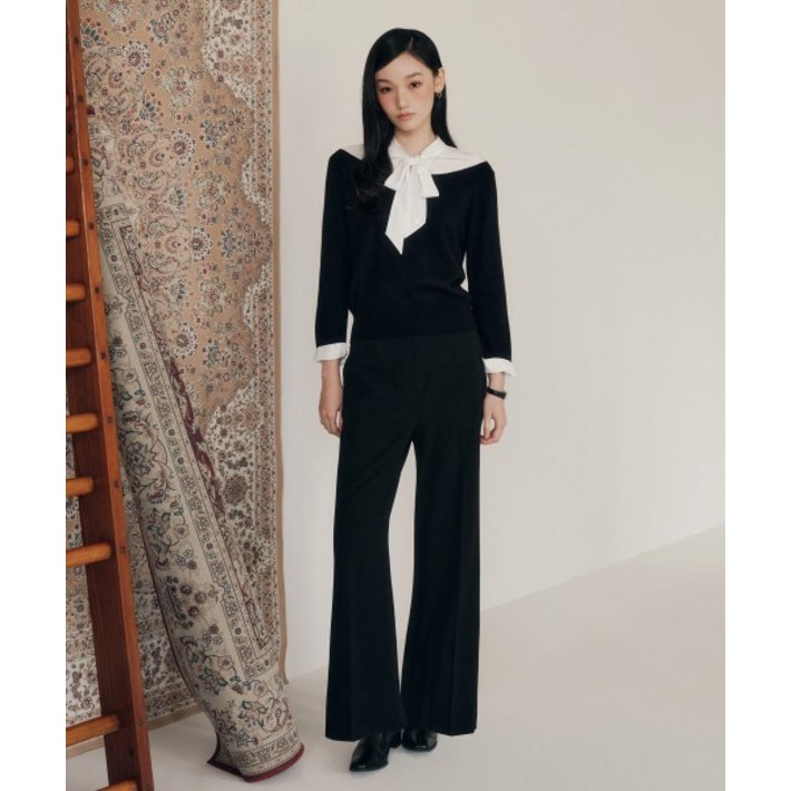 로엠 올데이 슬랙스 사방스판 스트레이트 밴딩 숏ver.RMTWF49R18 7676769