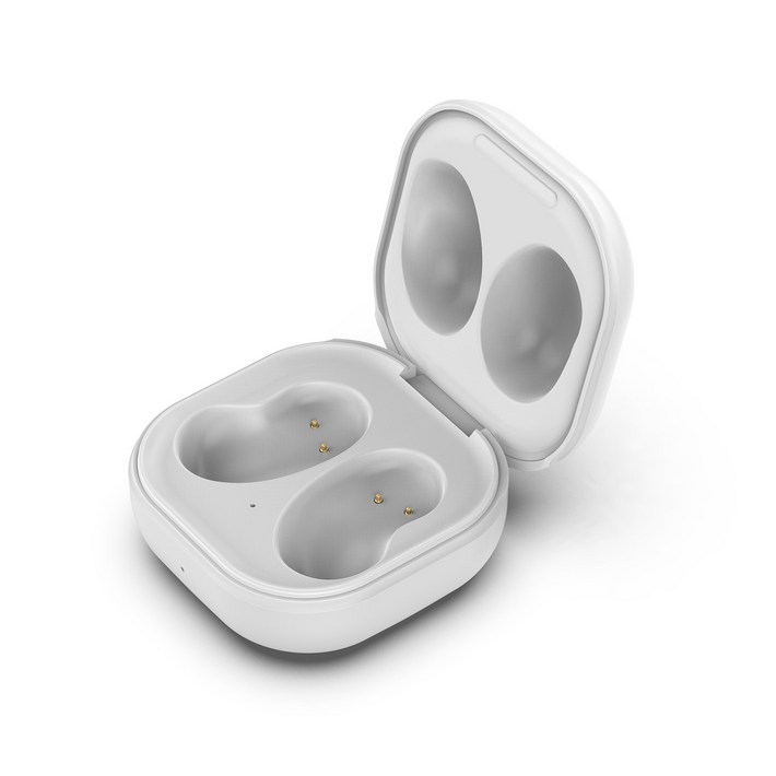 핀흔 Galaxy Buds Live 갤럭시버즈 라이브 충전 케이스 SMR180 호환, 화이트, 1개