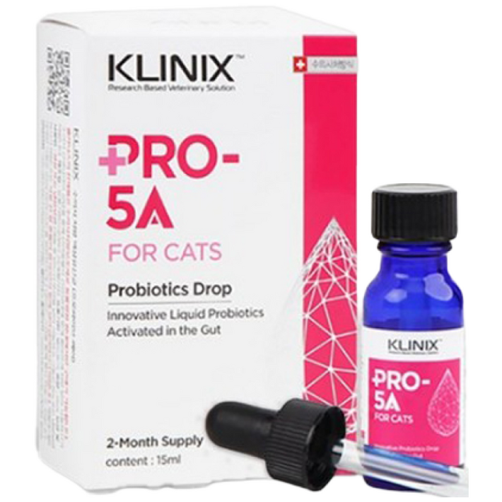 클리닉스 프로파이브에이 PRO 5A 15ml  고양이 액상 유산균