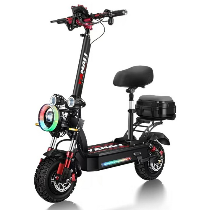 신형 전동 킥보드 깜박이 접이식 전기 스쿠터 야마리 V2 25년형 60V