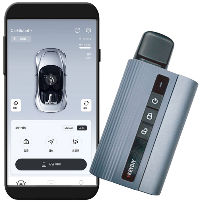 폰키  현대 기아GM 쉐보레 자동차 디지털키 스마트키 차량공유 편리한 오토도어 원격제어, 1개, GM트레버스2018.2023.