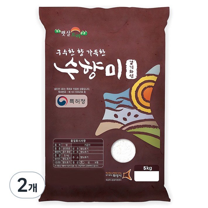 수향미 2024년산 햅쌀 골든퀸 3호 백미