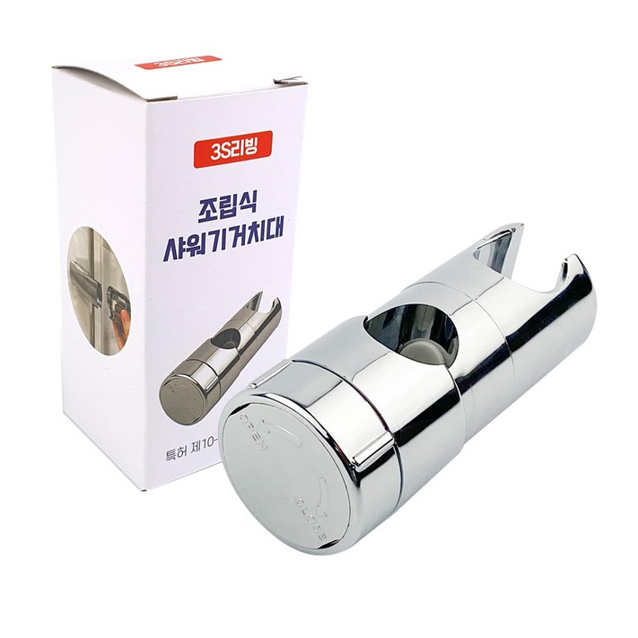 3S리빙 조립식 샤워기 거치대, 1개, 단일 색상 3S리빙 조립식 샤워기 거치대, 1개, 단일 색상