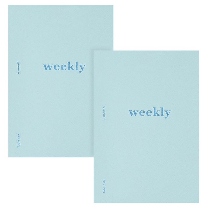 안테나샵 만년형 6개월 BETTER TOGETHER 위클리 플래너