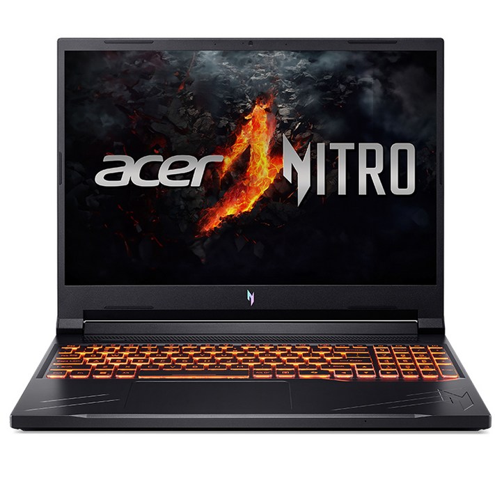 에이서 2024 니트로 V 16 라이젠7 라이젠 8000 시리즈 지포스 RTX 4060, 블랙, 512GB, 16GB, Free DOS, ANV1641R97C