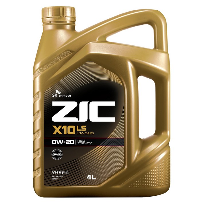 지크 SK엔무브 X10 LS 엔진오일