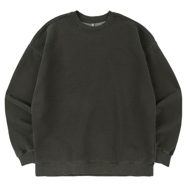 일루소 600G 피그먼트 워싱 맨투맨