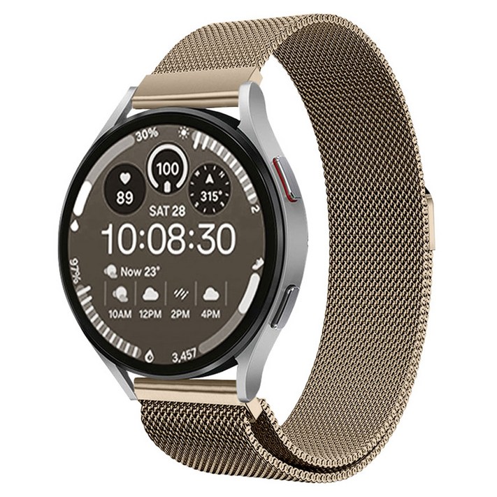 리아몬트 갤럭시워치 마그네틱 밀레니즈루프 메탈 밴드 스트랩