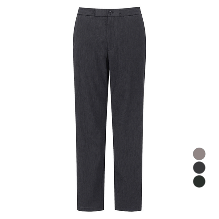 지오지아 남성용 냉감 통기성 미라쿨 크링클 팬츠 AEF2PP1105