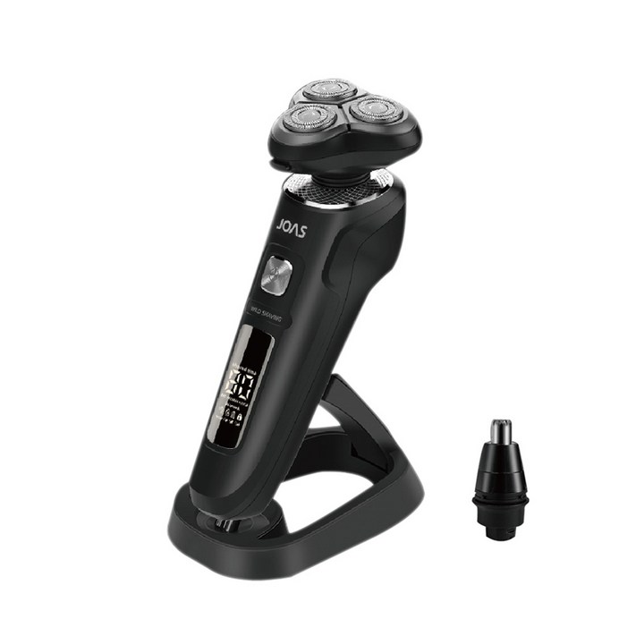 조아스 컴플리트 3중 회전식 생활방수 USB 충전식 잠금기능 전기면도기, 단일 색상, JR5530 조아스 컴플리트 3중 회전식 생활방수 USB 충전식 잠금기능 전기면도기, 단일 색상, JR5530