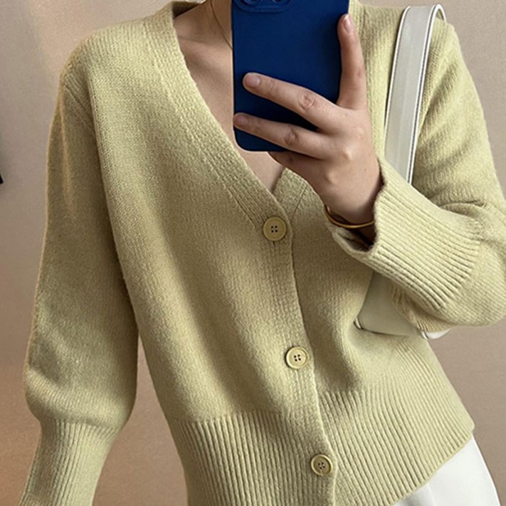 루나걸 여성용 레타비 브이 가디건