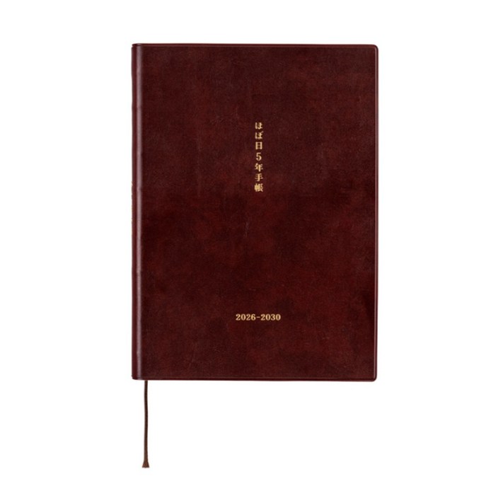 2026년 호보니치 테쵸 오리지널 5년 다이어리 A5