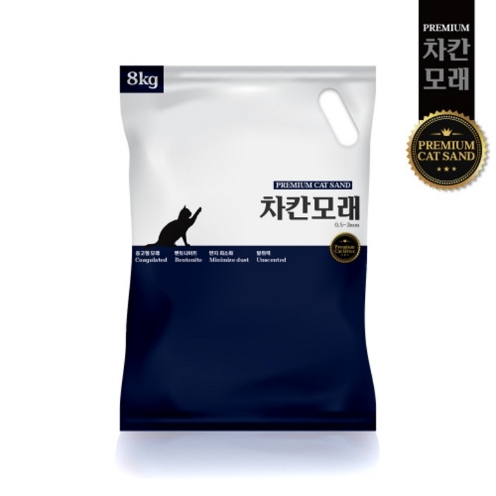 집사생각 차칸모래 고양이 프리미엄 벤토나이트16kg