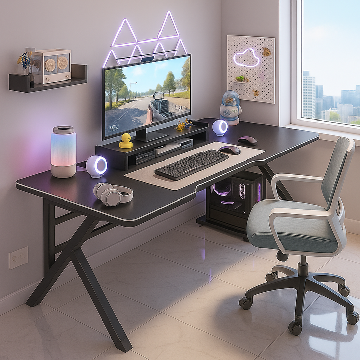 아르디스 컴퓨터 게이밍 책상, 블랙