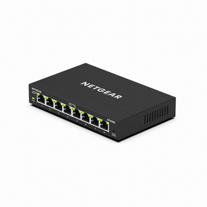 넷기어 NETGEAR GS308E 8포트 기가비트 네트워크 인터넷 스위칭 허브 웹관리형 랜허브 스위치 스위칭허브 넷기어 NETGEAR GS308E 8포트 기가비트 네트워크 인터넷 스위칭 허브 웹관리형 랜허브 스위치 스위칭허브
