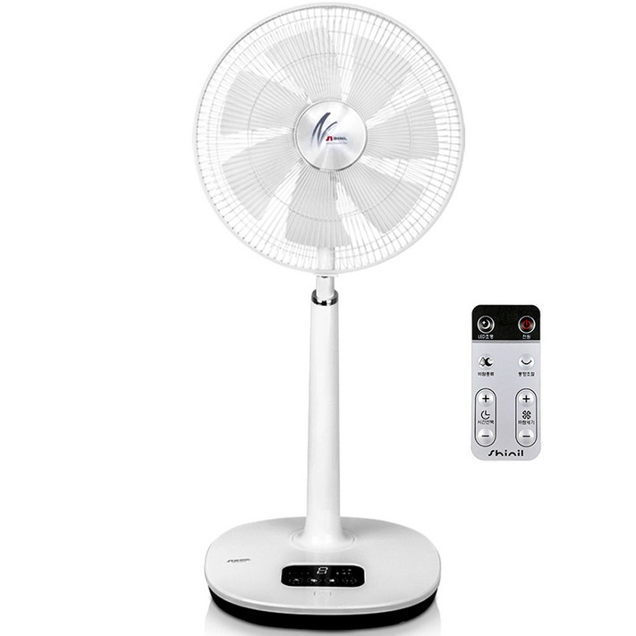 신일 무소음 초미풍 스탠드 BLDC 선풍기 SIFD14PN, 화이트리모컨증정