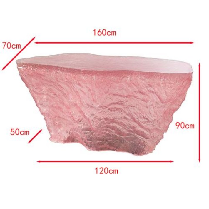 낮은식탁,좌식테이블,거실테이블,간이식탁,다용도테이블,접이식좌탁,미니좌식상 프리미엄 라이트 럭셔리 투명 수지 호텔 프런트 데스크 레스토랑 빌라 주방 파티션 빛나는 크리스탈 빙하 섬, 715