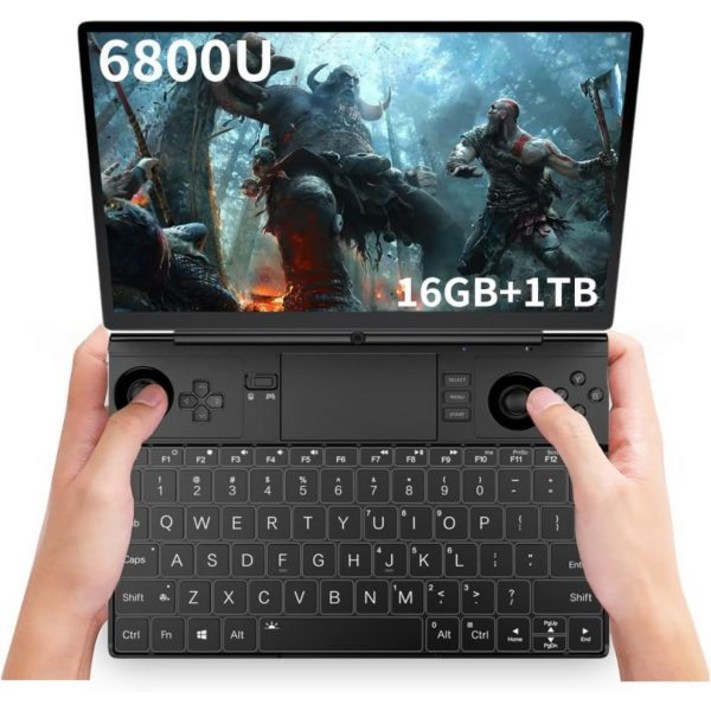 GPD 윈 맥스 2 AMD 라이젠 7 6800U16GB1TB 10.1인치 미니 핸드헬드 윈 11 PC 비디오 게임기 게임 플레이저 1920X1200 터치스크린 노트북 태블릿 P