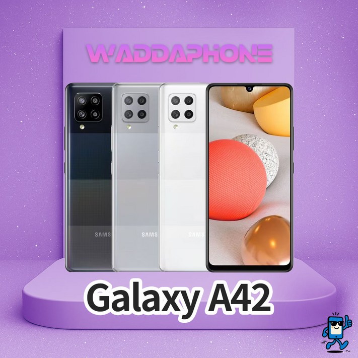갤럭시A42 128GB 공기계 중고폰 자급제 SMA426