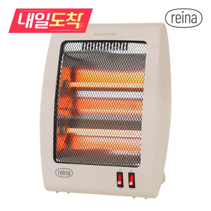 내일도착 REINA 2단 쿼츠 미니 소형 히터 IN909 석영관 램프