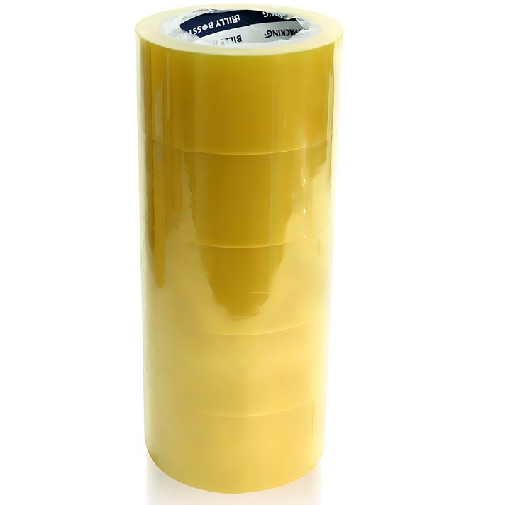 빅드림 THE 튼튼한 경포장용53MIC 박스테이프 48mm x 40m, 투명, 5개 빅드림 THE 튼튼한 경포장용53MIC 박스테이프 48mm x 40m, 투명, 5개