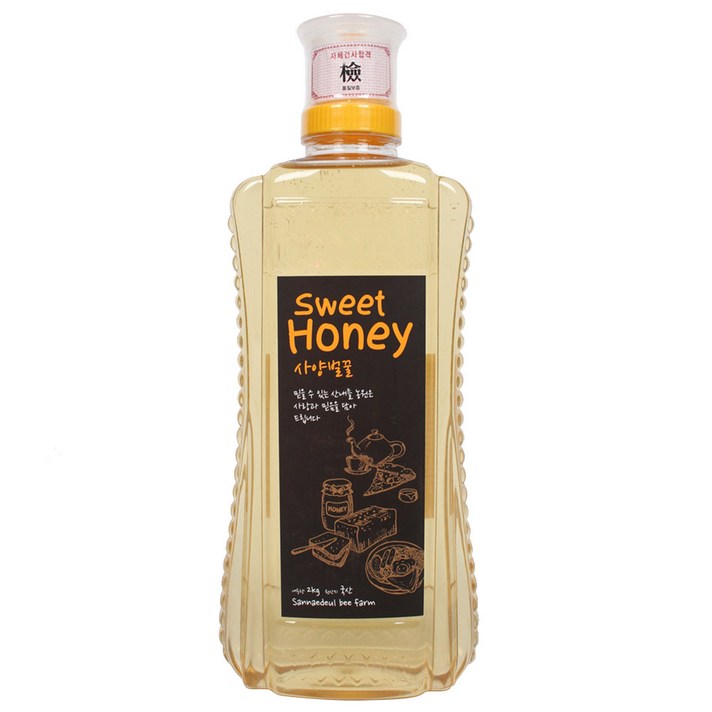 산내들농원 사양벌꿀, 2kg, 1개