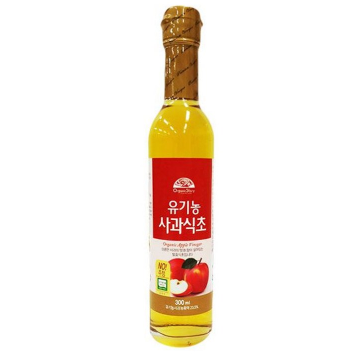 오가닉스토리 유기농 사과식초, 300ml, 1개