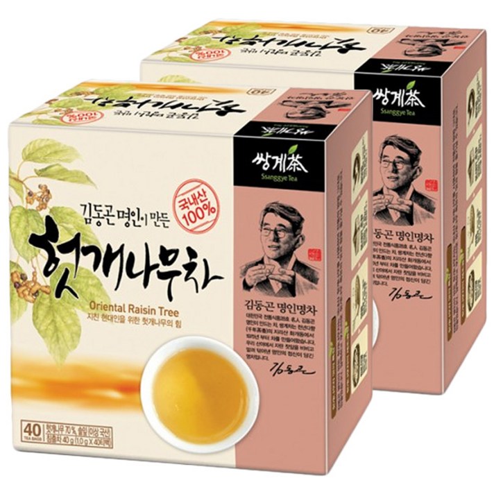 김동곤명인이만든헛개나무차, 80개, 1g