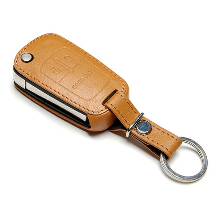 케인즈 쉐보레 2버튼 폴딩키 케이스, 브라운