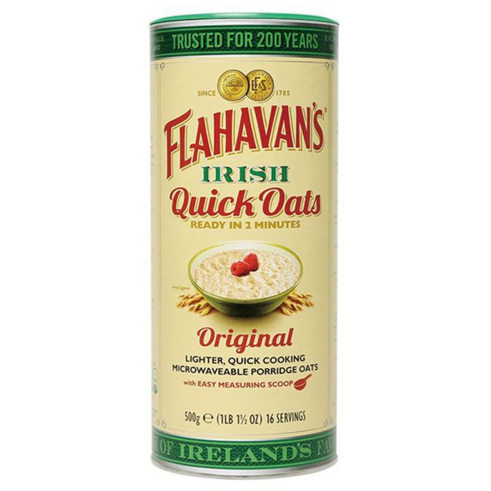 플라하반 퀵오리지날 오트밀 드럼, 500g, 1개