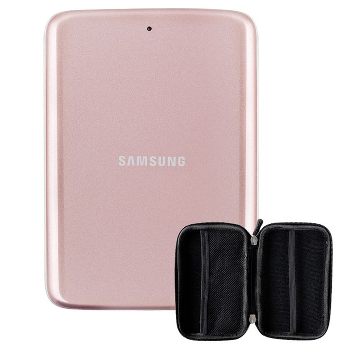 삼성전자 H3 외장하드 + 파우치, 2TB, 핑크골드