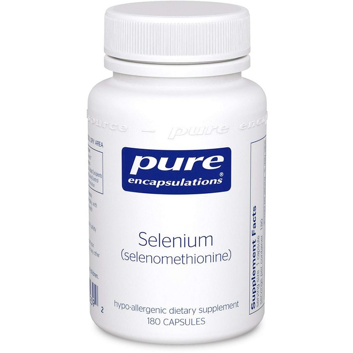 퓨어인캡슐레이션 셀레늄 (셀레노메티오닌) 캡슐, 180개입, 1개