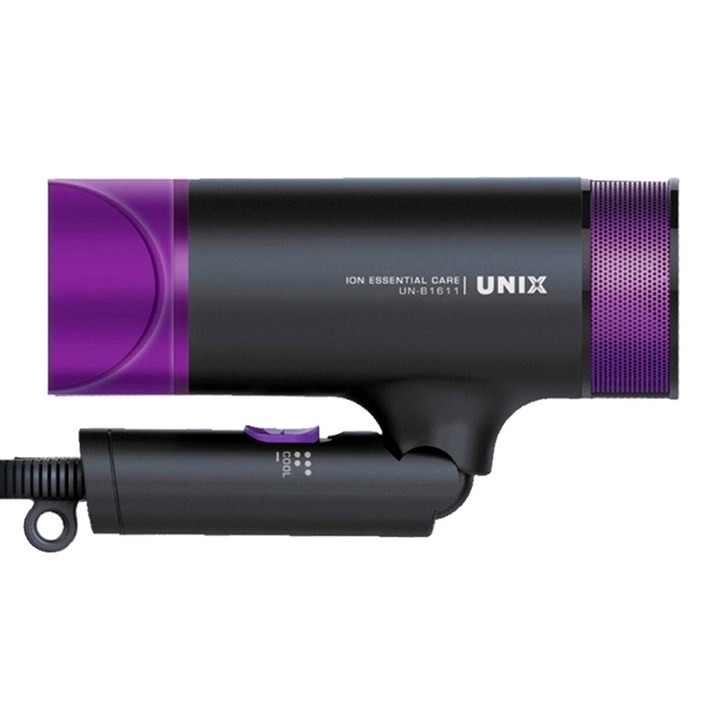 유닉스 아이온 헤어드라이어 UN-B1611 1600W, 바이올렛
