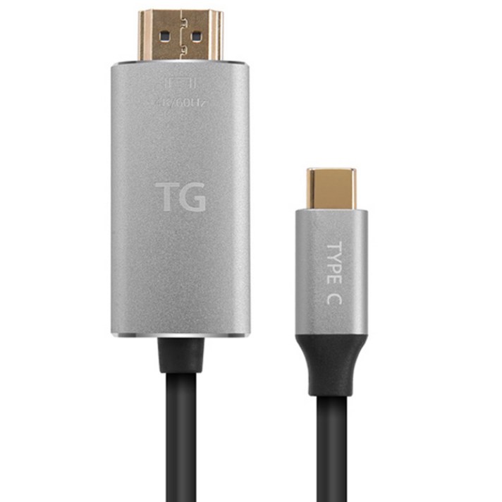 TG삼보 C타입 HDMI 미러링 MHL 케이블 TG-CTH1000, 1개, 2m