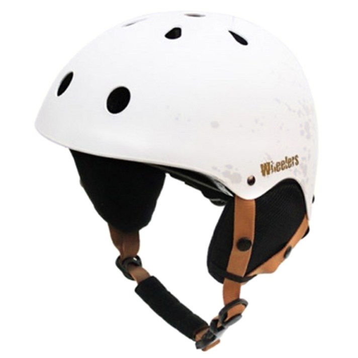 휠러스 스노우 운동용 안전 헬멧 WH-90, 화이트