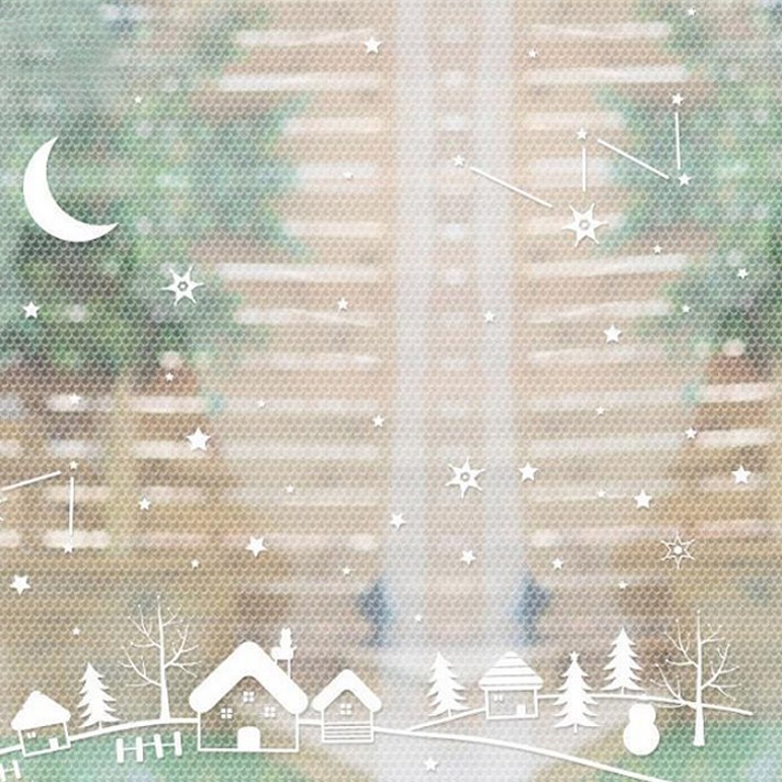스코홈 북유럽 감성 뽁뽁이 5.5T, 별빛마을