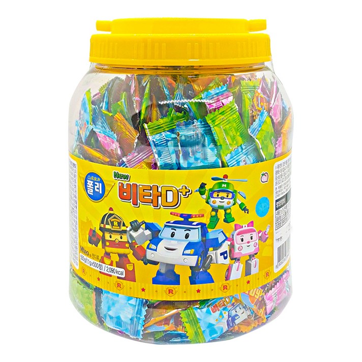 로보카폴리 NEW 비타 D+, 500정, 1개