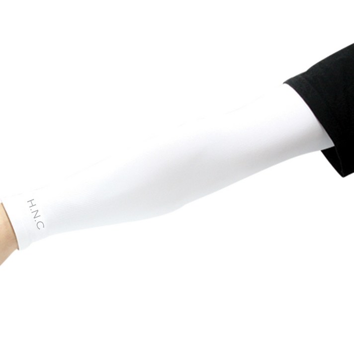 에이치엔씨 자외선 차단 UV 쿨토시, 흰색