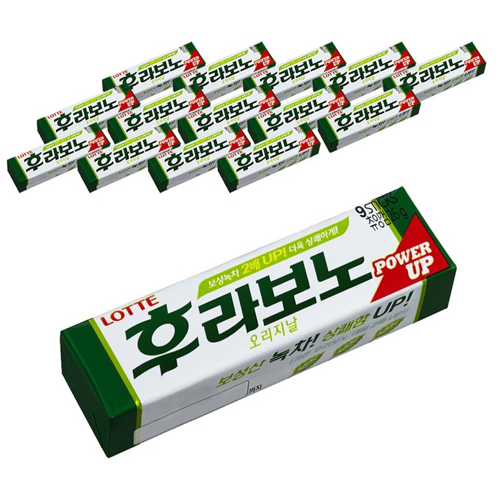 롯데제과 후라보노 오리지날 9p, 26g, 15개입