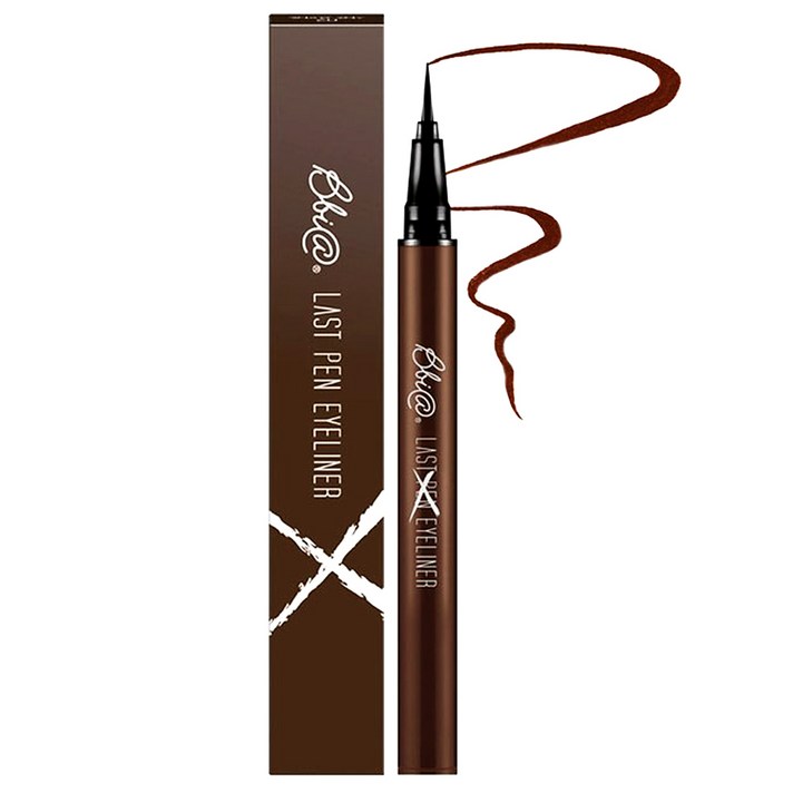 삐아 라스트 펜 아이라이너, 02 샤픈브라운, 1개