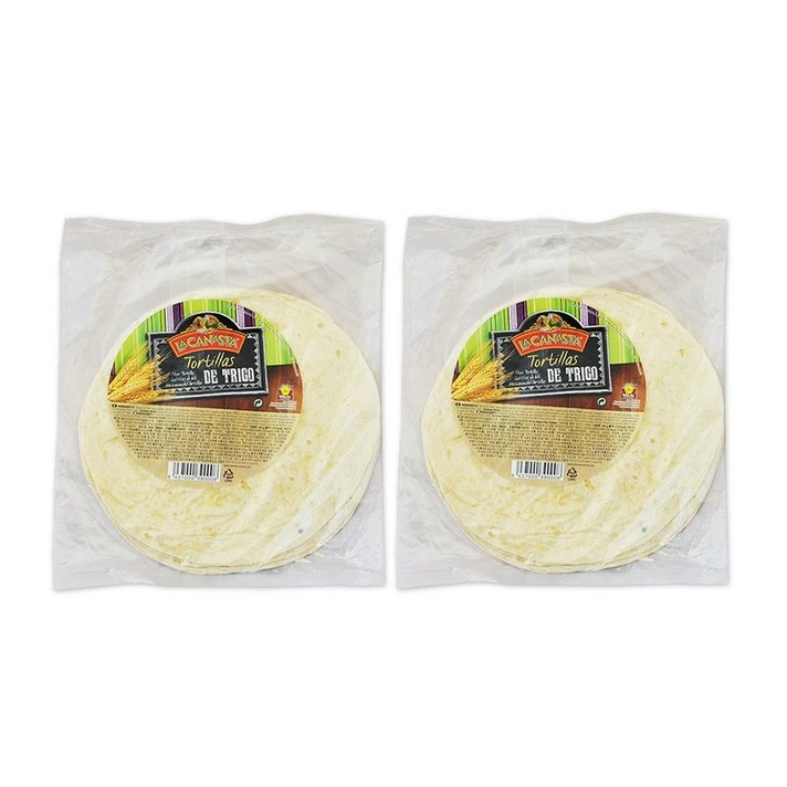 아즈테카 밀 또띠야 25cm, 420g, 2개입