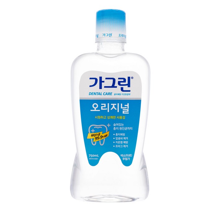 가그린 오리지널 구강청결제, 1개, 750ml
