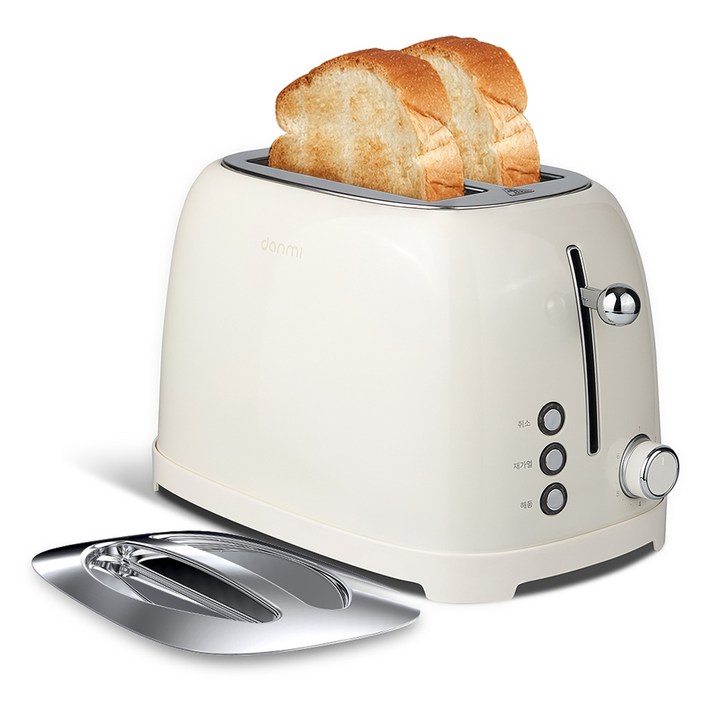 단미 2구 팝업 스텐 토스터기