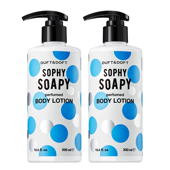 더프트앤도프트 퍼퓸드 바디로션 소피소피, 300ml, 2개
